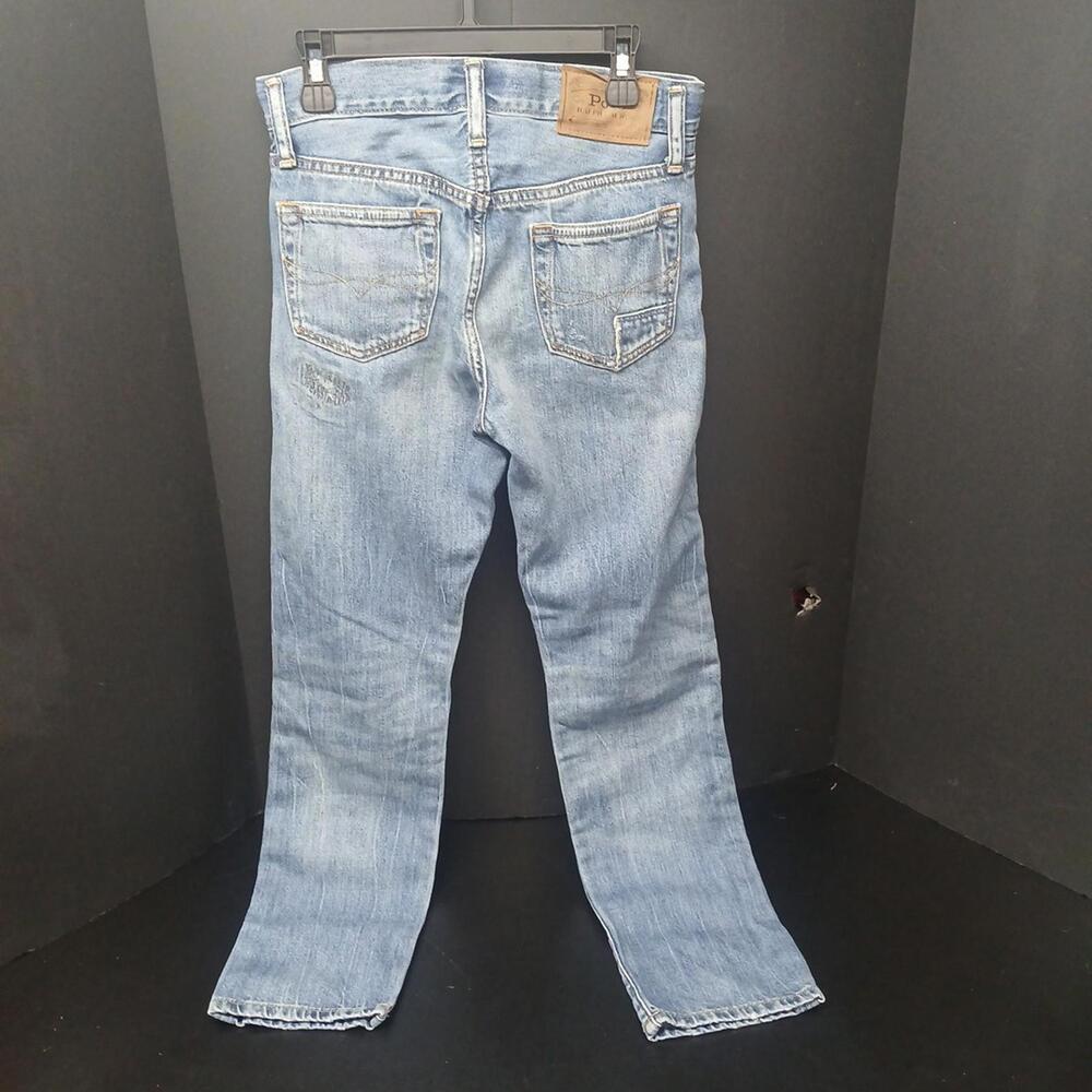 Polo Ralph Lauren Youth Size 12 The Sullivan Distressed Slim Jeans, 24" Inseam - Picture 5 of 8